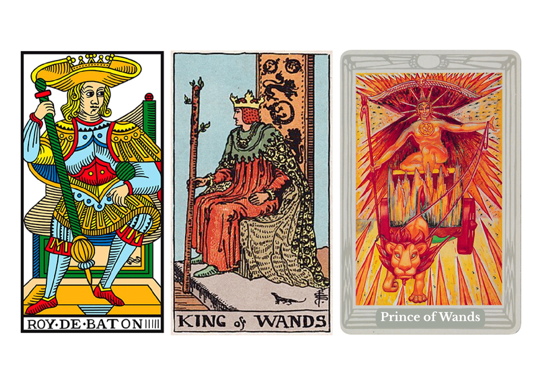 The King of Wands represents leadership, confidence, ambition, and visionary action. Discover its upright and reversed meanings in love, career, finances, and spirituality.