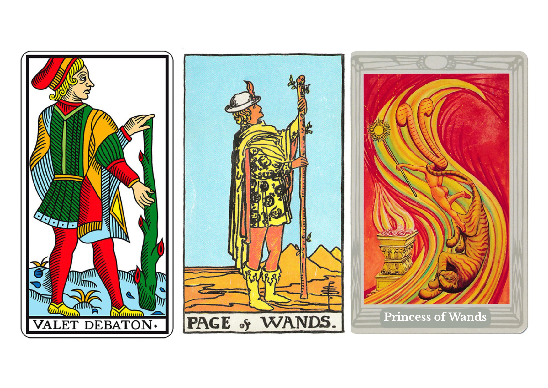 Page of Wands — Curiosity, Exploration, and the Awakening of Passion
