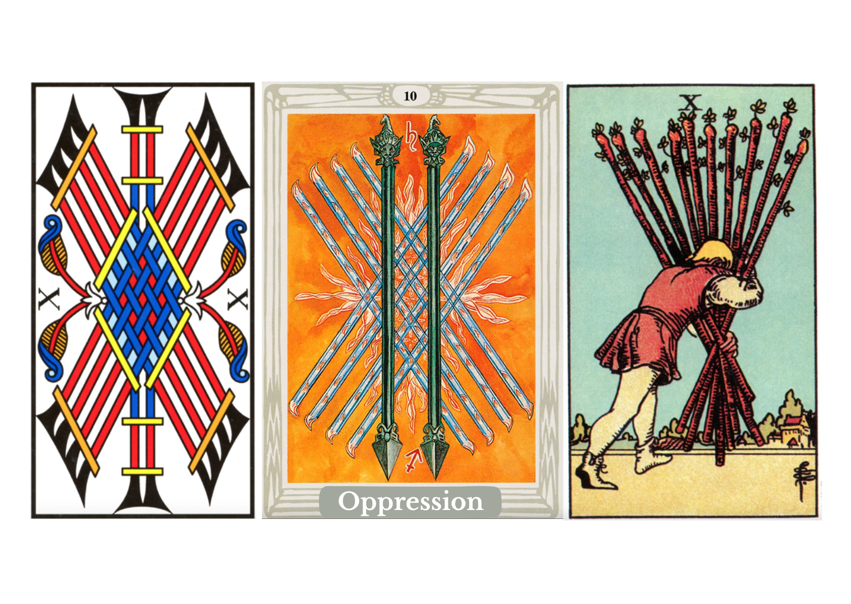 Ten of Wands — Burden, Responsibility, and the Weight of Achievement
