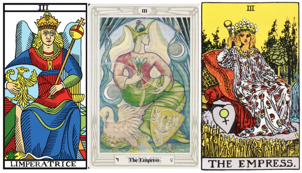 Discover the meaning of The Empress in tarot—love, abundance, fertility, and the spiritual wisdom she brings to the Fool’s journey.