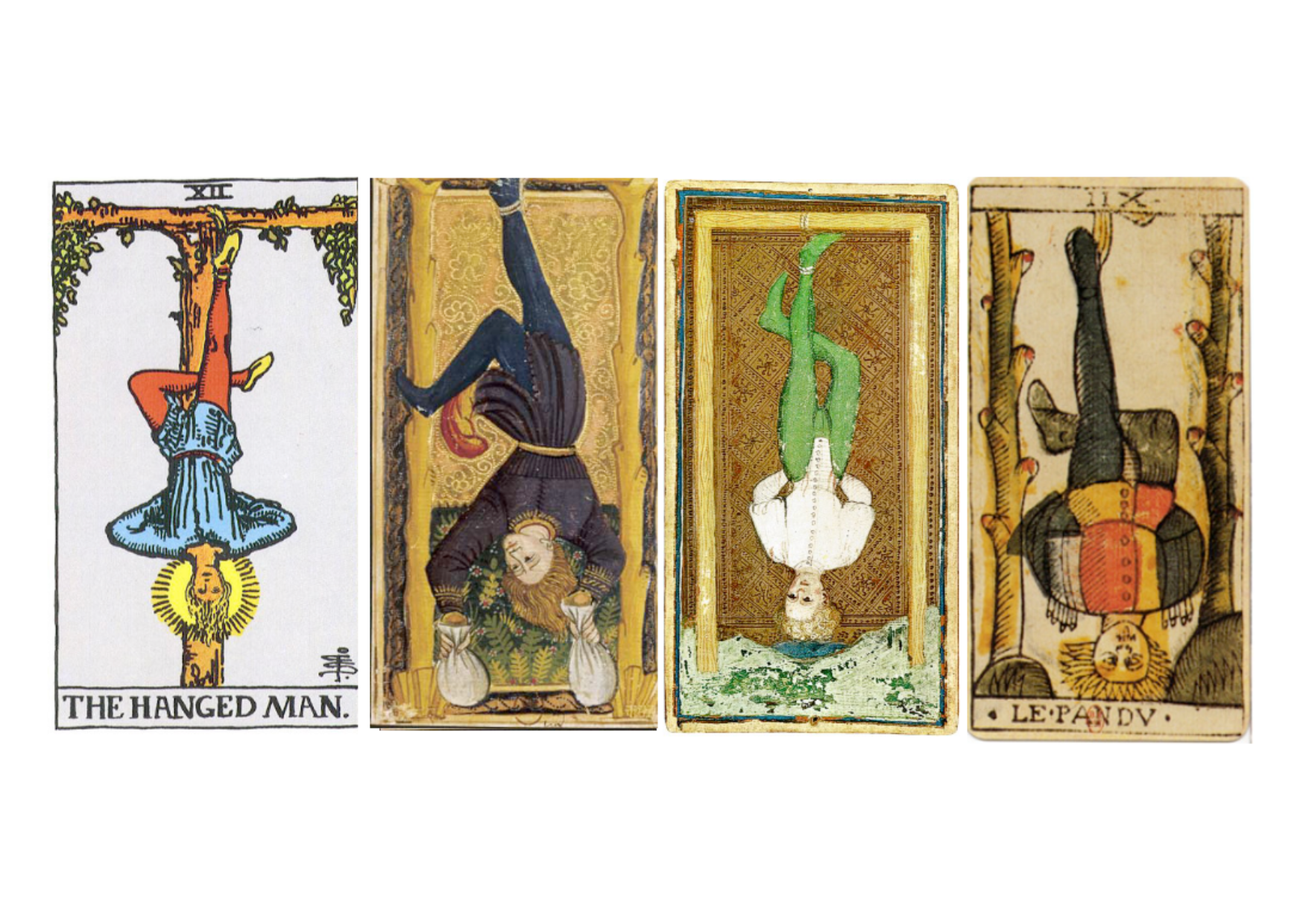 Explore the meaning of The Hanged Man tarot card: surrender, sacrifice, new perspective, and spiritual awakening. Upright and reversed meanings for love, career, and inner growth.