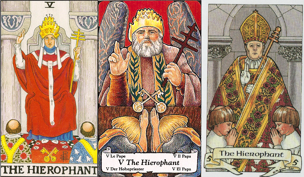 Discover the meaning of The Hierophant tarot card — symbolism, upright and reversed interpretations, love, money, spirituality, and its role in the Fool’s Journey. Learn how this archetype represents tradition, higher learning, and spiritual guidance.