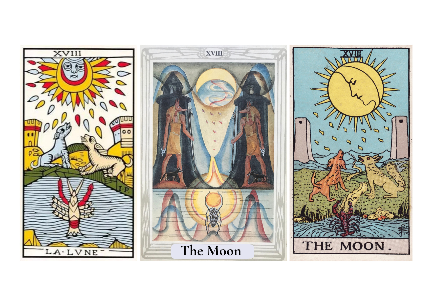 Explore The Moon tarot card meaning, symbolism, and upright and reversed interpretations. Learn how intuition, fear, illusion, and the subconscious shape love, career, and spiritual growth.