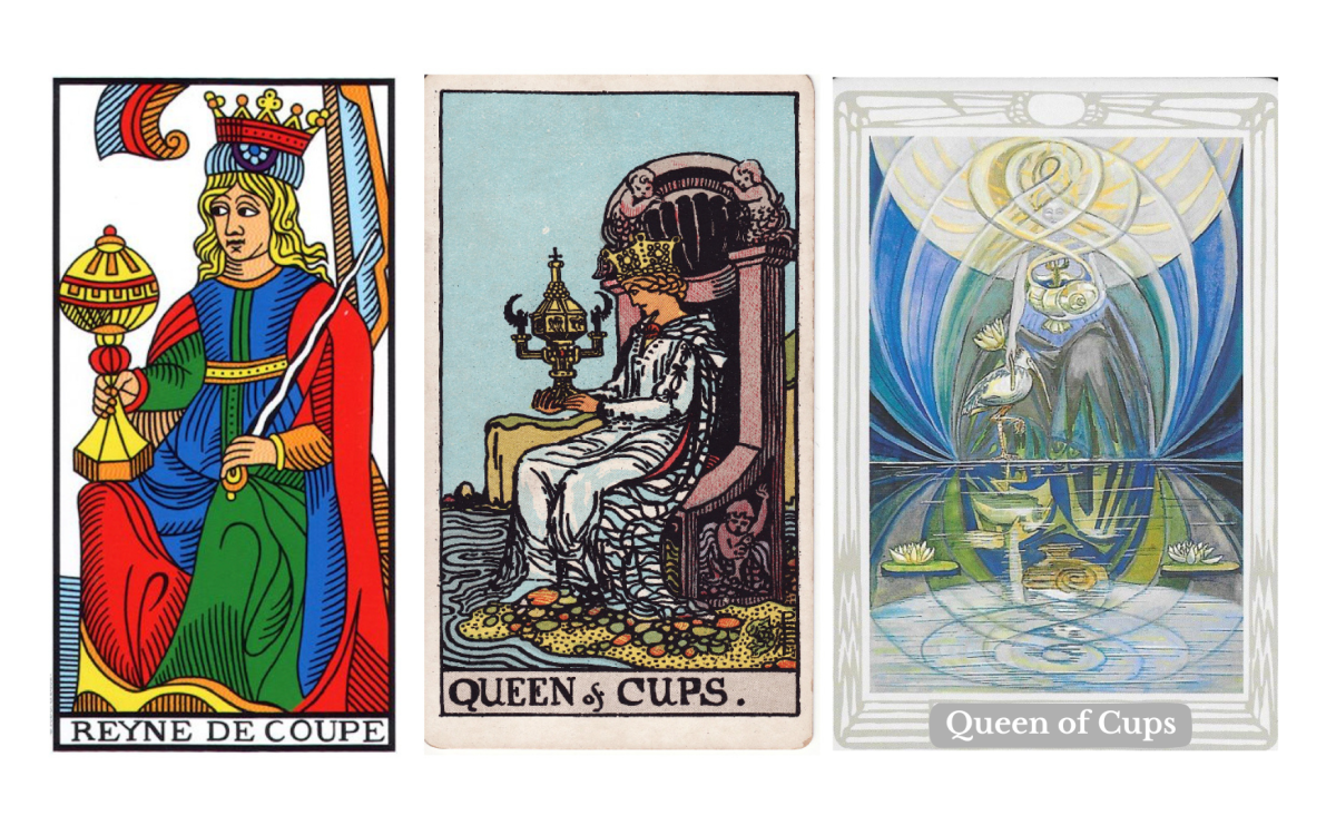 Discover the meaning of the Queen of Cups in Tarot. Understand its upright and reversed interpretations in love, career, health, and spirituality, along with symbolism, keywords, and guidance.