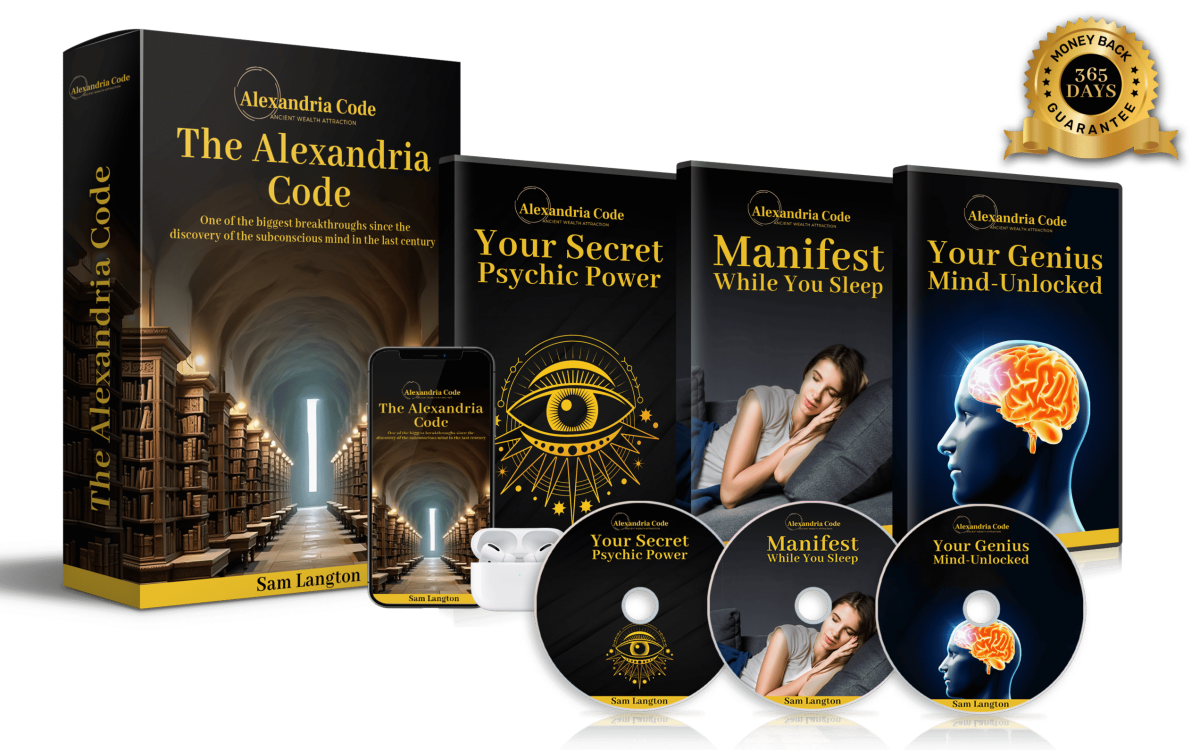 Discover The Alexandria Code — an ancient frequency-based audio program designed to activate abundance, dissolve energetic blocks, and transform your life from within. Full review inside.